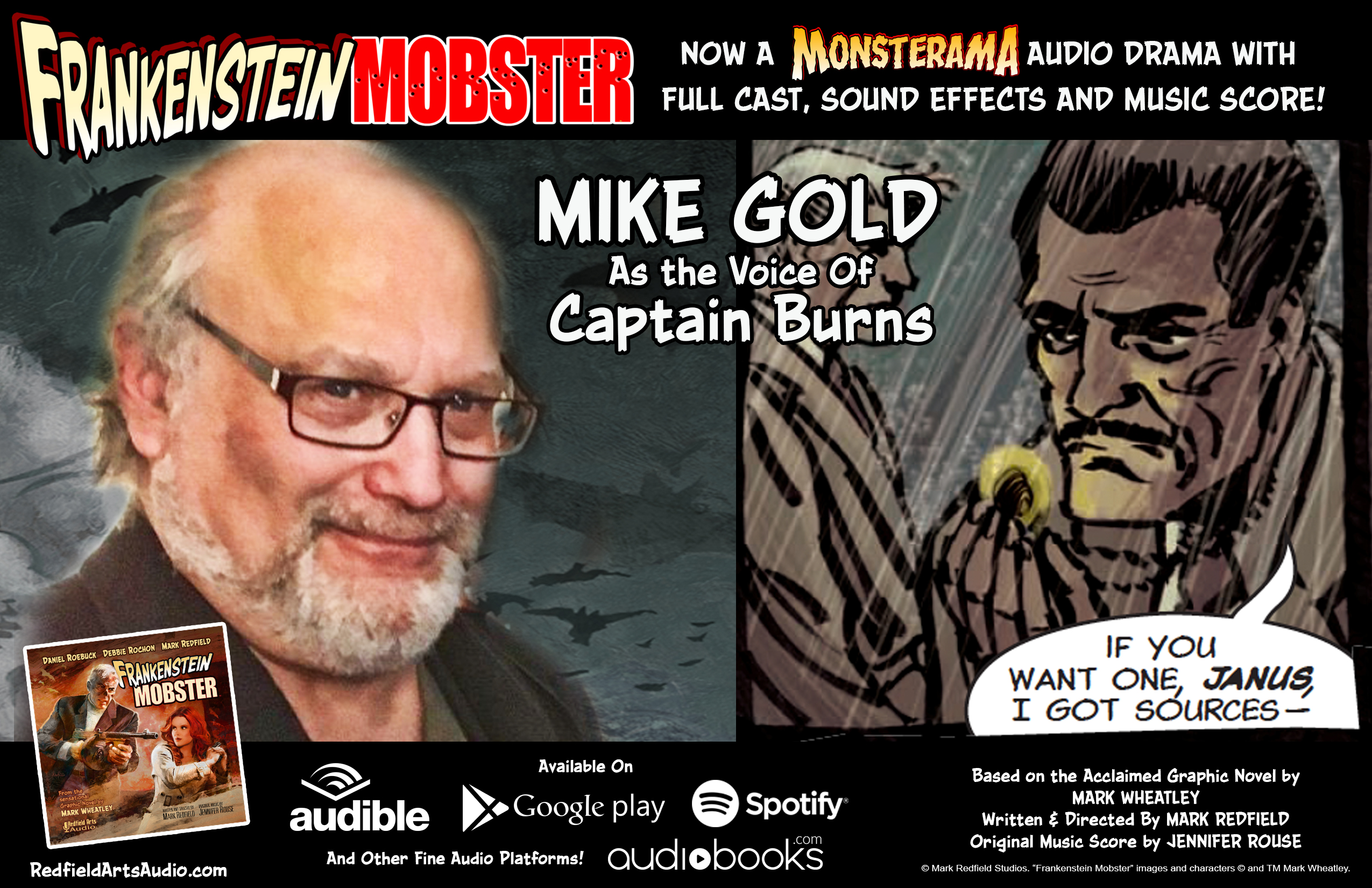Mike Gold as Captain Burns